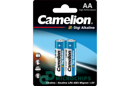 Батарейка Camelion Digi LR6/AA 2BP