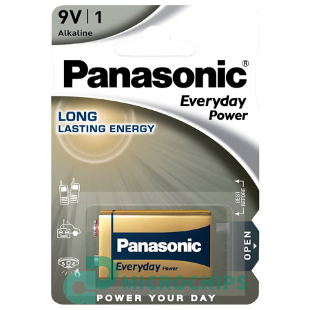 Батарейка Panasonic Everyday Power 6LR61 9V 1BP