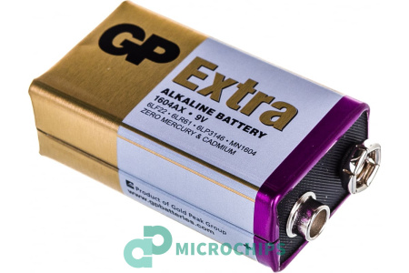 Купить Батарейка GP Extra Alkaline 9V 1BP Батарейка GP Extra Alkaline 9V 1BP