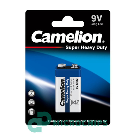 Батарейка Camelion Super HD Blue 6F22 9V 1BP