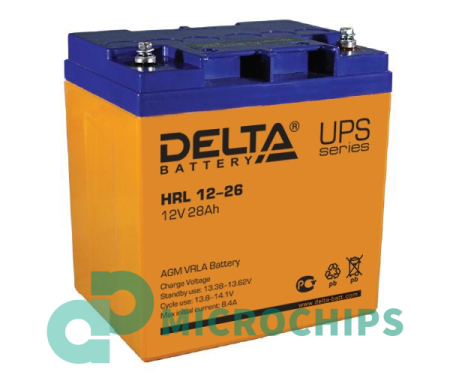 Аккумулятор Delta HRL 12-26 (AGM, 28Ah)