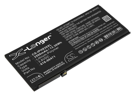 Аккумулятор CS-IPH830XL для Apple iPhone XR, iPhone 11.8