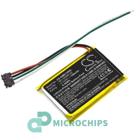 Аккумулятор для Garmin Edge 130 (361-00086-02) 150mAh