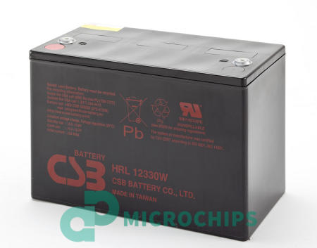 Аккумулятор CSB HRL12330W (AGM, 85Ah)