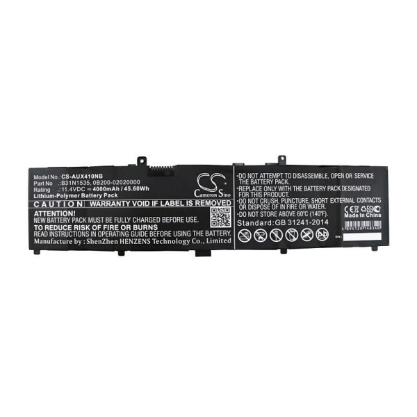 Аккумулятор для ASUS ZenBook UX310 (B31N1535) 4000mah