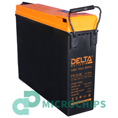 Аккумулятор Delta FTS 12-125 (AGM, 125Ah)