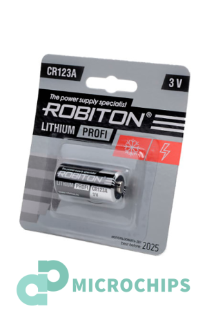 Купить Батарейка Robiton Profi CR123A 1BP Батарейка Robiton Profi CR123A 1BP