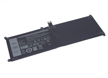Аккумулятор (батарея) 7VKV9 для ноутбука Dell Latitude XPS 12 7000, 7.6V 30Wh, 4000mAh (оригинал)