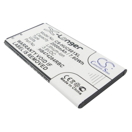 Аккумулятор для Huawei Ascend G615, G620, Y550, Honor 3C Lite (HB474284RBC) 2000mah CS