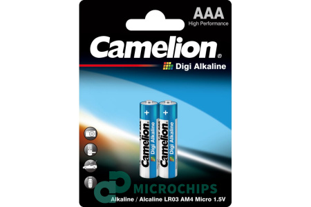 Батарейка Camelion Digi LR03/AAA 2BP