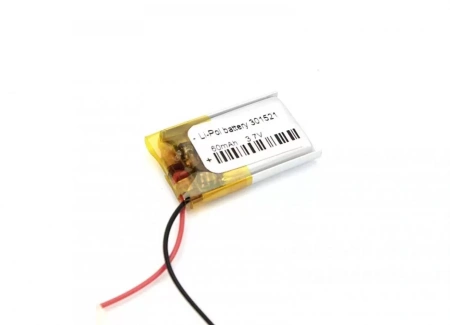 Аккумулятор OEM 301521 (Li-Pol, 60mAh, 3.7V)