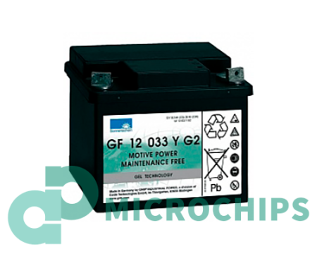 Тяговый аккумулятор Sonnenschein GF 12 033 Y G2 (GEL, 32.5Ah, 12V)