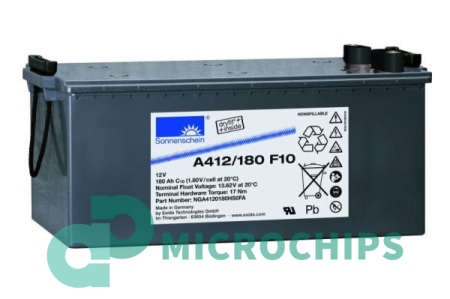Купить Аккумулятор Sonnenschein A412/180 F10 для ИБП (GEL, 180Ah) Аккумулятор Sonnenschein A412/180 F10 для ИБП (GEL, 180Ah)