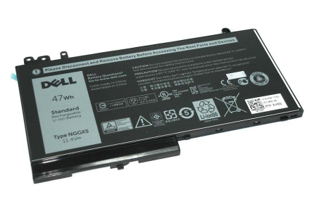Аккумулятор (батарея) NGGX5 для ноутбука Dell Latitude 12 E5270 11.4B, 47Vтч (оригинал)