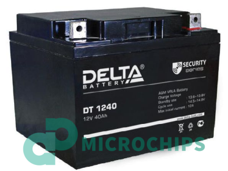 Аккумулятор Delta DT 1240 (AGM, 40Ah)