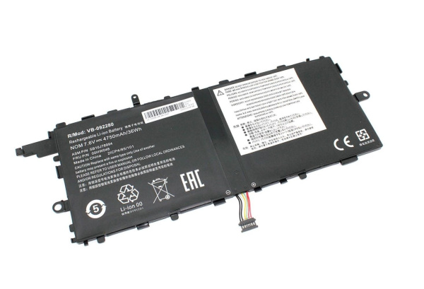 Аккумулятор (батарея) для ноутбука Lenovo ThinkPad X1 Tablet (00HW045) 7.4V 4750mAh OEM