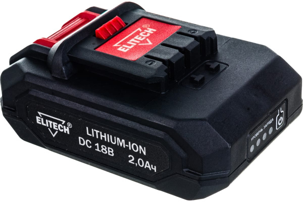 Аккумулятор Elitech 1820.098600 (Li-ion, 2000mAh, 18V)