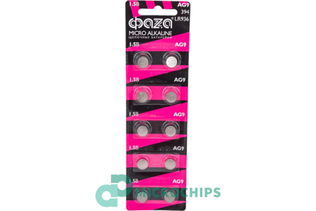 Купить Батарейка ФАZА AG9/LR936 10BP Батарейка ФАZА AG9/LR936 10BP