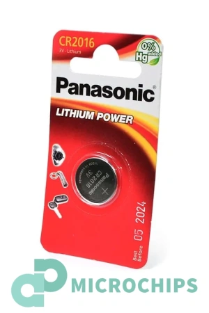 Батарейка Panasonic Lithium Power CR2016 1BP
