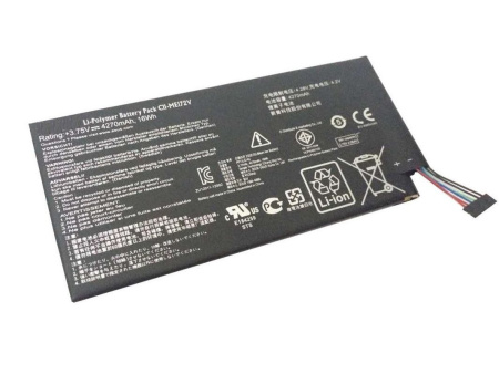 Аккумуляторная батарея C11-ME172V для Asus MeMO Pad (ME172V), 3.8В, 4270 мАч