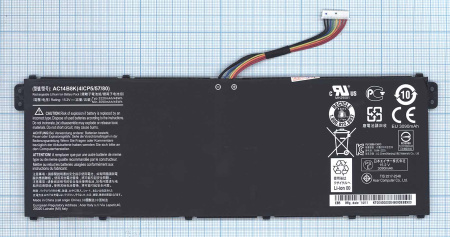 Аккумулятор (батарея) AC14B8K для ноутбука Acer Aspire E3-111, 15.2V, 3000mAh (оригинал)