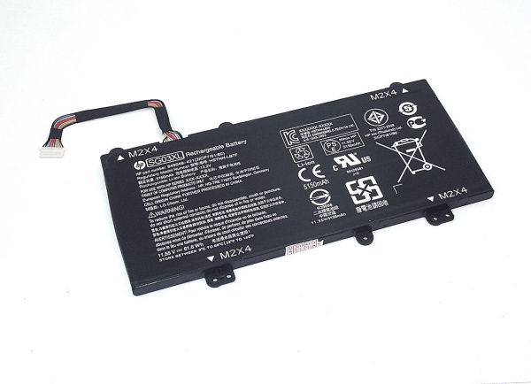 Аккумулятор (батарея) SG03XL для ноутбука HP Envy 17, 13.2V, 5150mAh, 61.6Vт