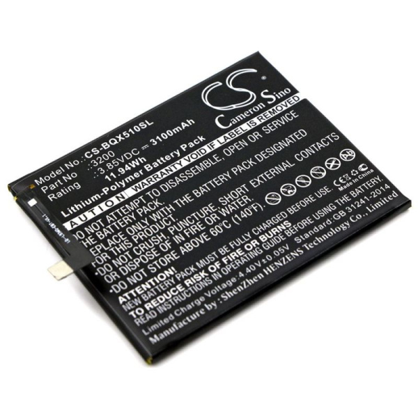 Аккумулятор для BQ Aquaris X5 Plus 3100mah
