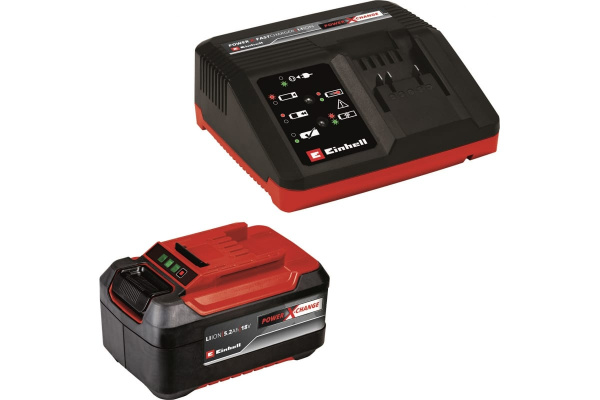 Купить Аккумулятор Einhell PXC с зарядным устройством (Li-ion, 5200mAh, 18V) Аккумулятор Einhell PXC с зарядным устройством (Li-ion, 5200mAh, 18V)