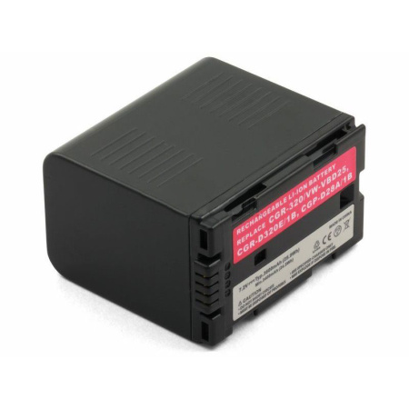 Аккумулятор усиленный CameronSino для Panasonic CGA-D53, CGP-D14 3600mAh