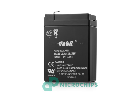 Аккумулятор Casil CA 645 (AGM, 4.5Ah)