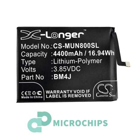 Аккумулятор для Xiaomi Redmi Note 8 Pro (BM4J) 4400mAh