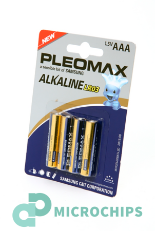 Купить Батарейка Samsung Pleomax Alkaline LR03/AAA 4BP Батарейка Samsung Pleomax Alkaline LR03/AAA 4BP
