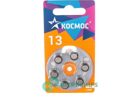 Батарейка Космос ZA 13 6BP