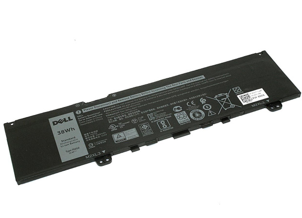 Аккумулятор (батарея) F62G0, CHA01, RPJC3 для ноутбука Dell 5370 11.4V, 3166mAh (оригинал)