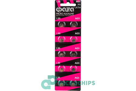 Батарейка ФАZА AG5/LR754 10BP