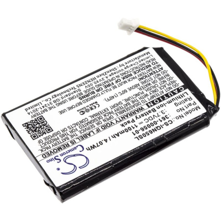 Аккумулятор для Garmin Drive 40, 50, 60, Nuvi 65 (361-00056-01) 1100mAh