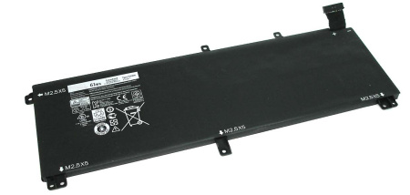 Аккумулятор (батарея) TOTRM для ноутбука Dell XPS 15-9530, Dell Precision M3800 61Vтч, 5200mAh, 11.1V, черная (оригинал)