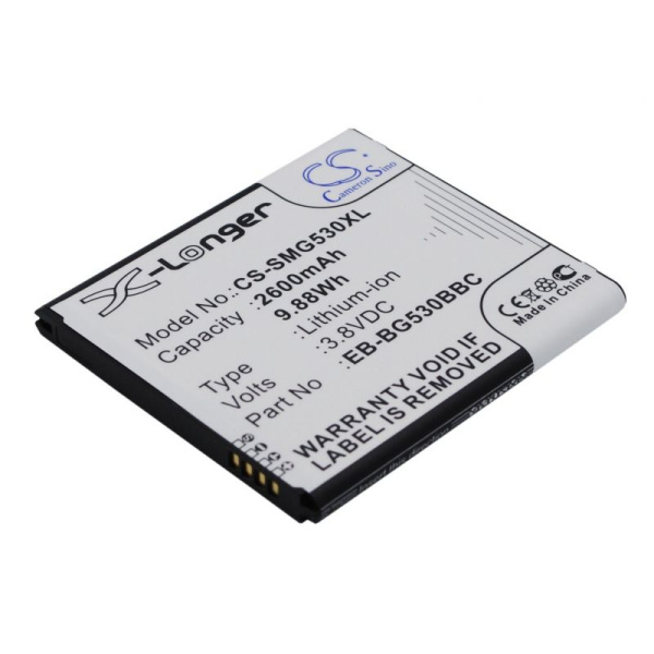 Аккумулятор для Samsung Galaxy J3 (2016), J5 (2015), Galaxy Grand Prime 2600mah