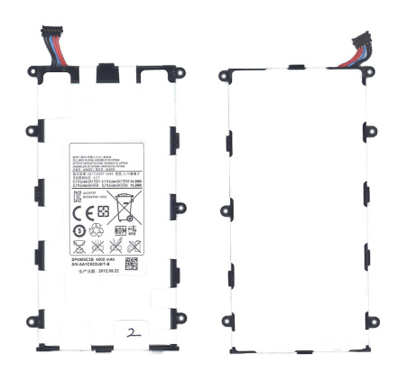 Аккумуляторная батарея SP4960C3B для Samsung Galaxy Tab (P6200), 3.7В, 14.8Wh