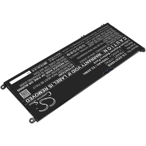 Аккумулятор для Dell Chromebook 13 3380 серии (FMXMT) 7000mAh