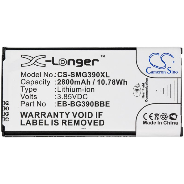 Аккумулятор для Samsung Galaxy xCover 4 (EB-BG390BBE) 2800mah