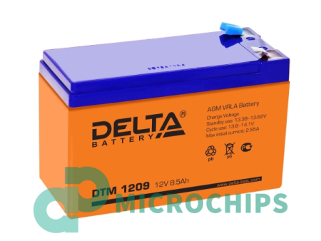 Аккумулятор Delta DTM 1209 (AGM, 9Ah)