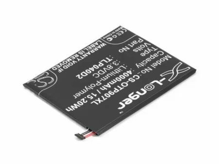Аккумуляторная батарея CS-OTP907XL для Alcatel One Touch Pixi 7 9007T (TLp040D2)) , Li-pol, 3.8 В, 4000 мАч