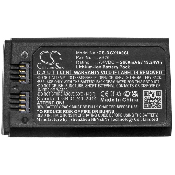 Аккумулятор для GODOX V1, V860III (VB26) 2600mah