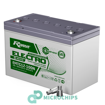 Тяговый аккумулятор RDrive Electro Motive EMTG12-100N (GEL, 100Ah, 12V)