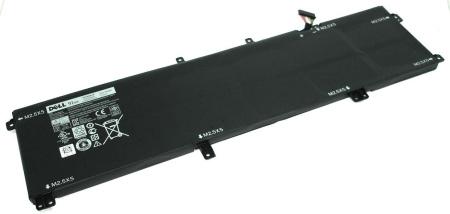 Аккумулятор (батарея) 245RR для ноутбука Dell XPS 15-9530 91Vтч, 8100mAh, 11.1V (оригинал)