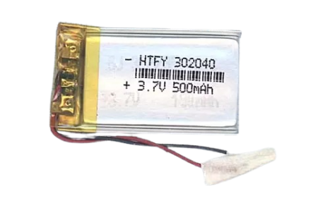 Аккумулятор OEM 302040 (Li-Pol, 500mAh, 3.7V)