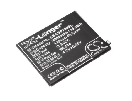 Аккумулятор CS-LVP700SL для Lenovo BL234 A5000, P70, P70-A, P70-T