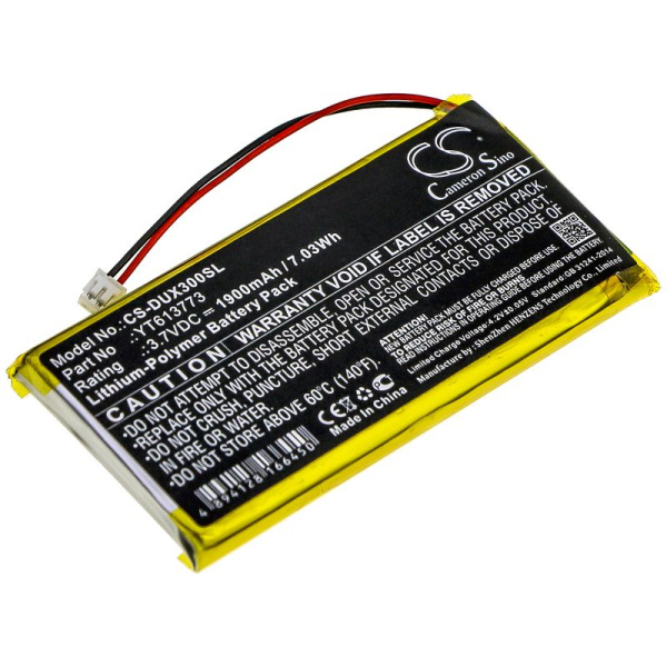 Купить Аккумулятор для xDuoo X3 (YT613773) 1900mAh Аккумулятор для xDuoo X3 (YT613773) 1900mAh