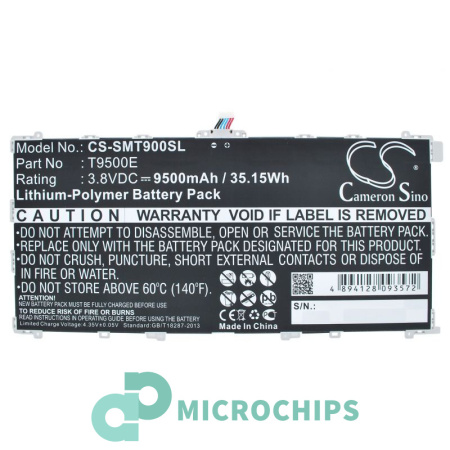 Аккумулятор для Samsung Galaxy Note Pro 12.2 SM-P900, Tab Pro 12.2 SM-T900 (T9500C) 9500mah